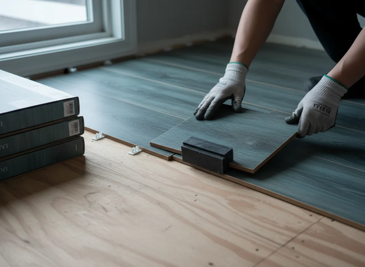 Luxury Vinyl Plank Installation company in Denhoff, ND